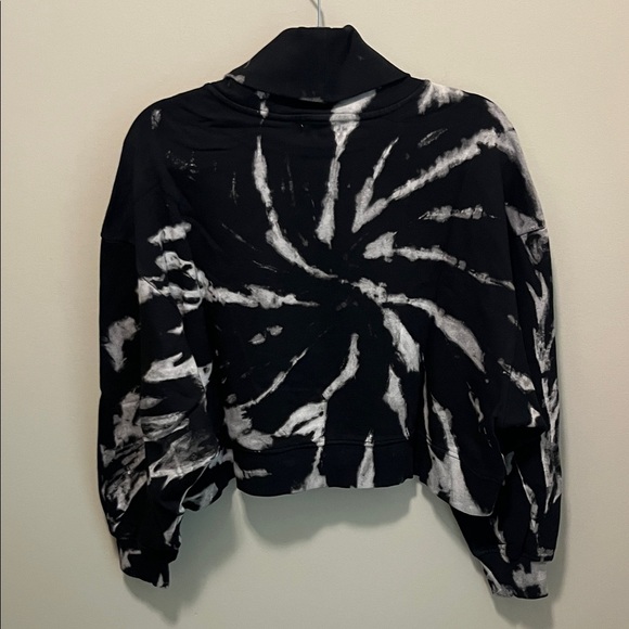 525 America Black and White Tie-Dye Sweatshirt - Picture 3 of 4